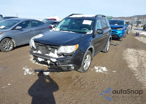 2009 Subaru Forester 2.5X Limited из США, поврежденный, VIN JF2SH64689H700447
